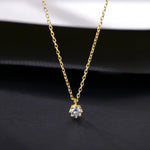 Load image into Gallery viewer, Minimalist Brilliant Pendant Necklace