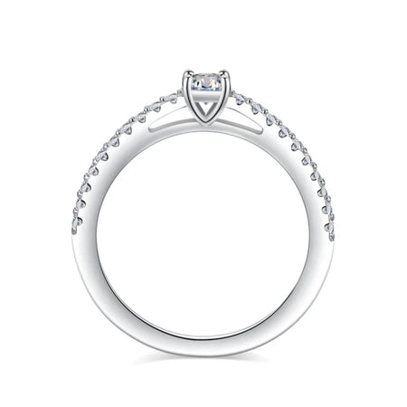 Promise Moissanite Ring