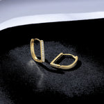 Load image into Gallery viewer, Kate Brilliant Huggie Earrings