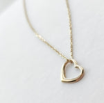 Load image into Gallery viewer, Love Token 14k Solid Gold  Necklace