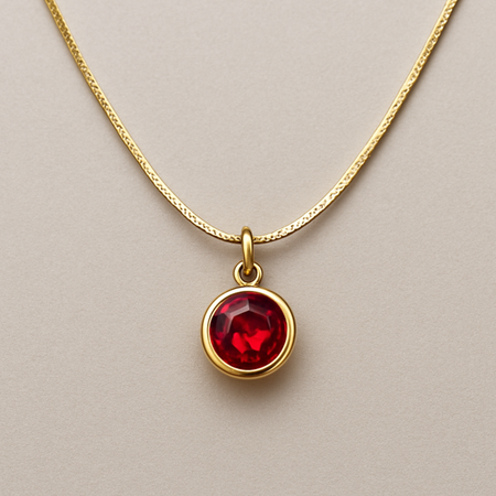 Colorful Gem Necklace