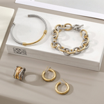 Load image into Gallery viewer, Two-Tone Siena Cable Bracelet