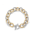 Load image into Gallery viewer, Two-Tone Siena Cable Bracelet