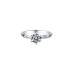 Load image into Gallery viewer, Simone 1ct. Moissanite Engagement Ring