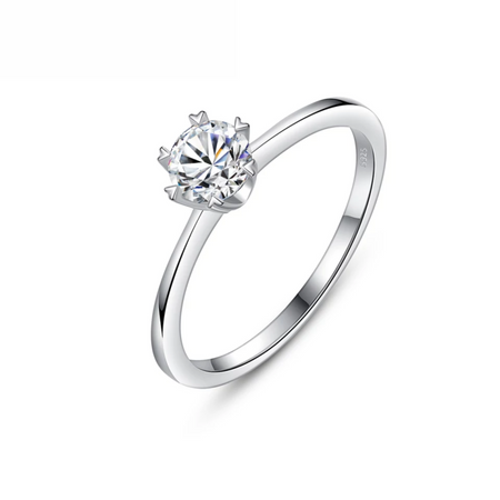 .50ct Moissanite Solitaire Engagement Ring