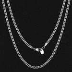 Load image into Gallery viewer, 3mm Cuban Curb Chain 22" For Men