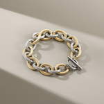 Load image into Gallery viewer, Two-Tone Siena Cable Bracelet