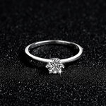 Load image into Gallery viewer, .50ct Moissanite Solitaire Engagement Ring