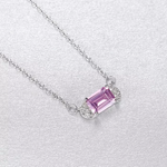 Load image into Gallery viewer, Pink Sapphire Necklace