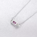 Load image into Gallery viewer, Pink Sapphire Necklace