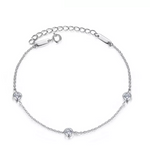Load image into Gallery viewer, Isabelle Simulated Diamonds Bracelet