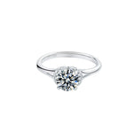 Load image into Gallery viewer, Chiara 1ct. Round Moissanite Engagement Ring