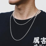 Load image into Gallery viewer, 3mm Cuban Curb Chain 22" For Men
