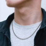 Load image into Gallery viewer, Cuban Curb 4mm Chain