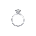 Load image into Gallery viewer, Bella 2ct. Round Moissanite Solitaire Weeding Ring