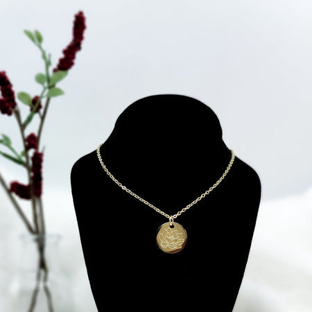Lotus Flower Necklace