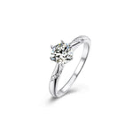 Load image into Gallery viewer, Simone 1ct. Moissanite Engagement Ring
