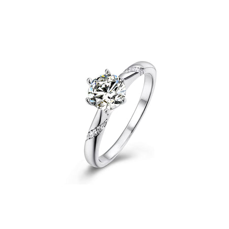 Simone 1ct. Moissanite Engagement Ring
