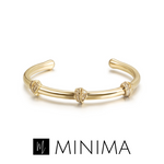 Load image into Gallery viewer, X Pavé Bangle Bracelet