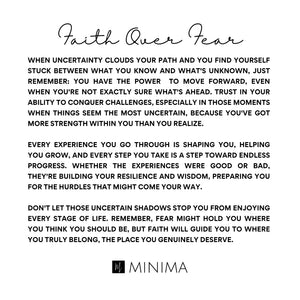 Faith Over Fear Necklace