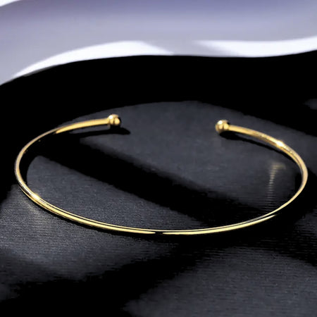 Julia Gold Bangle Bracelet