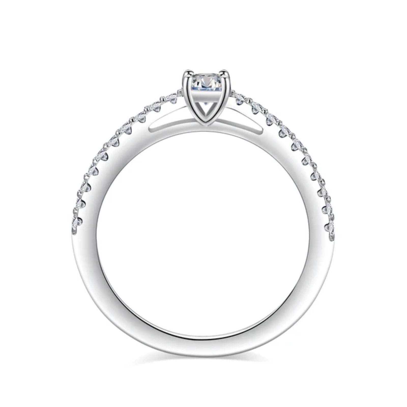 Promise Moissanite Ring