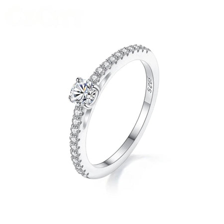 Promise Moissanite Ring