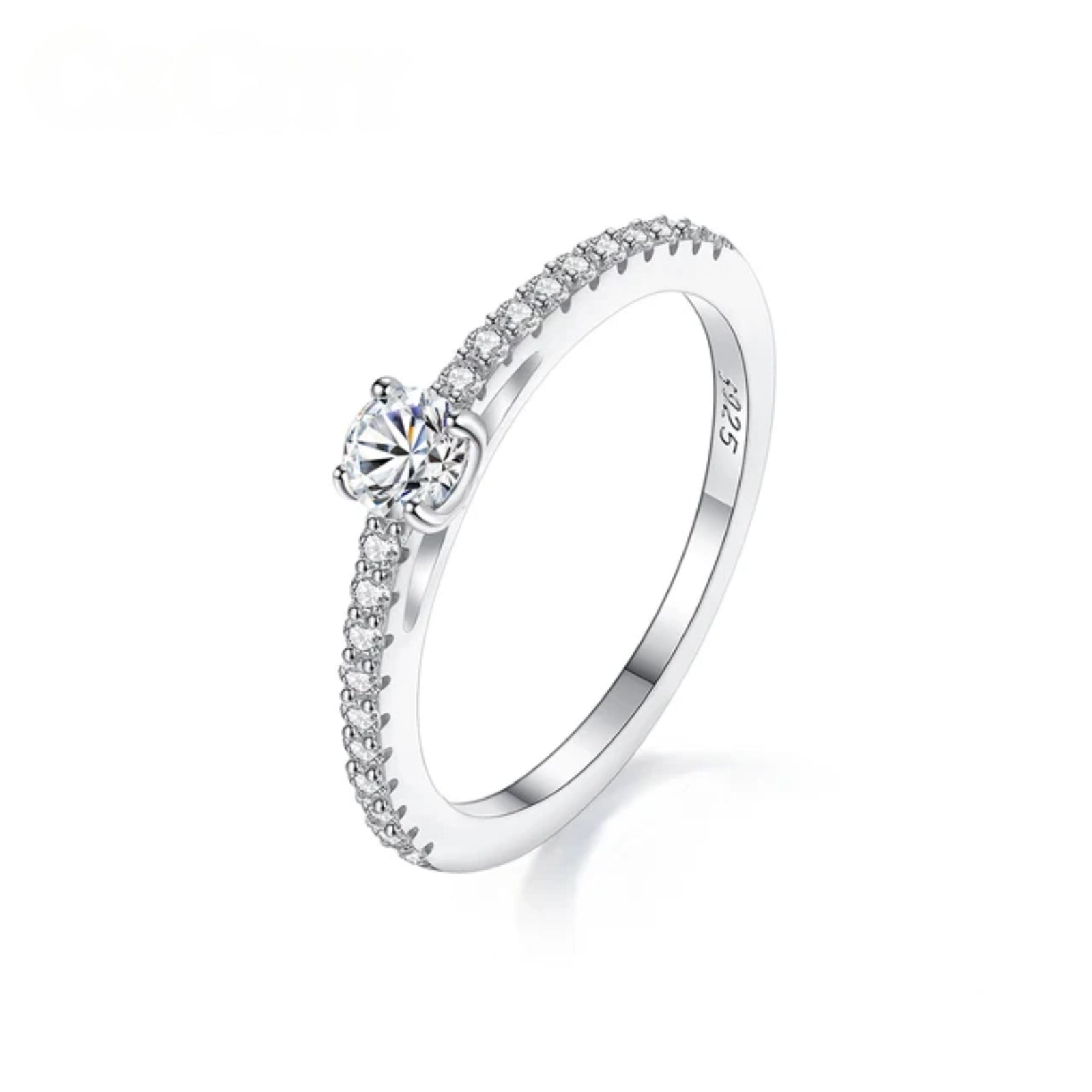 Promise Moissanite Ring