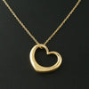 Love Token 14k Solid Gold  Necklace