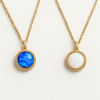 Dainty Opal Necklace