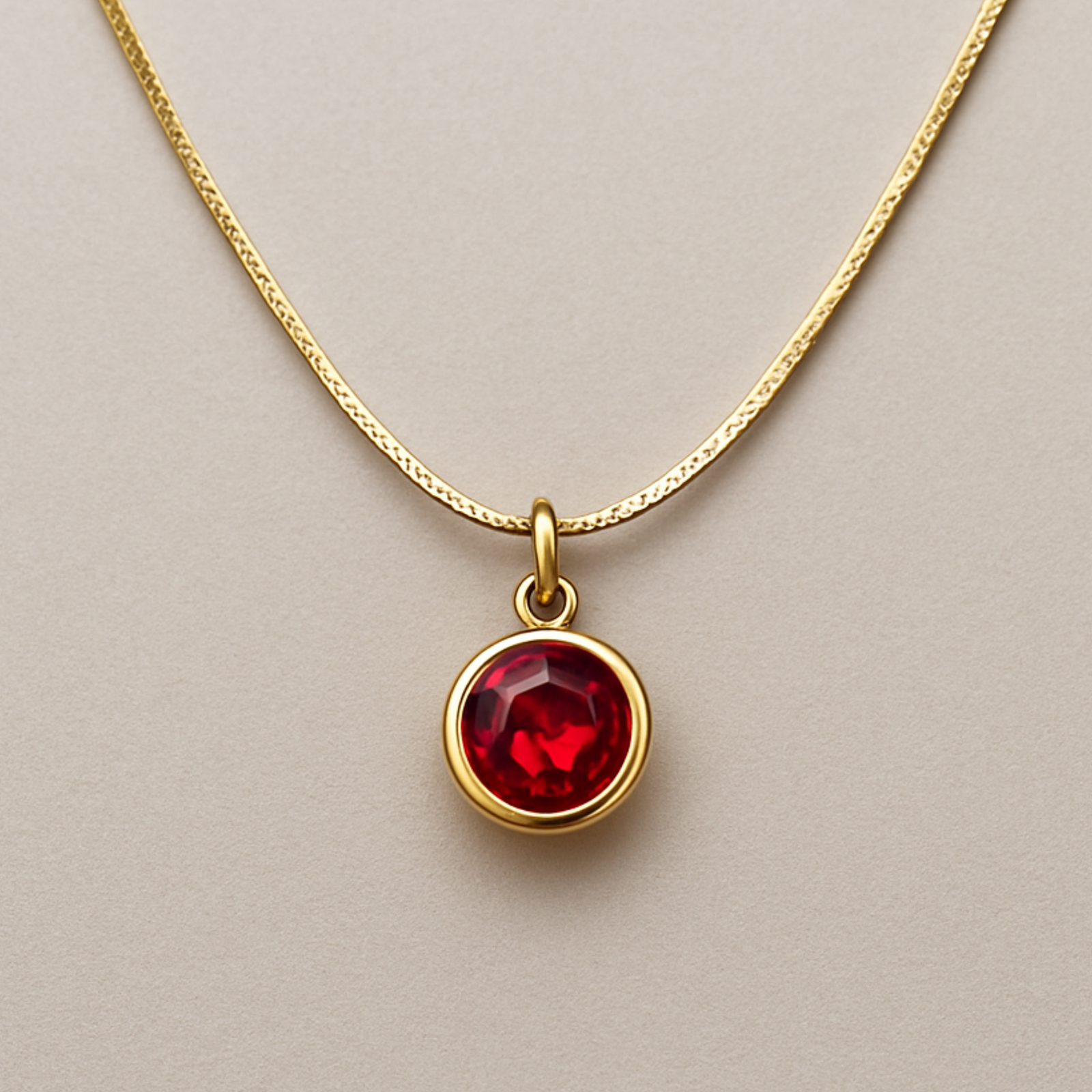 Colorful Gem Necklace