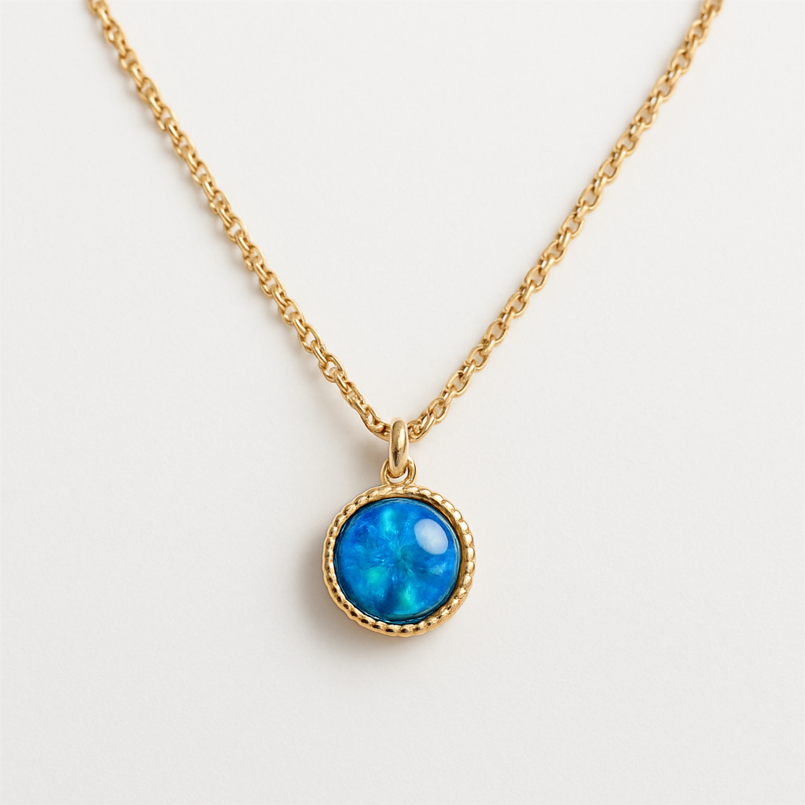 Dainty Opal Necklace