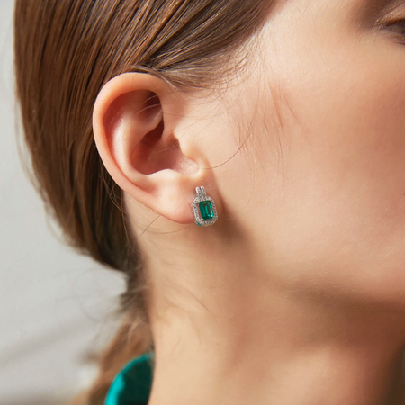 Simulated Emerald Set