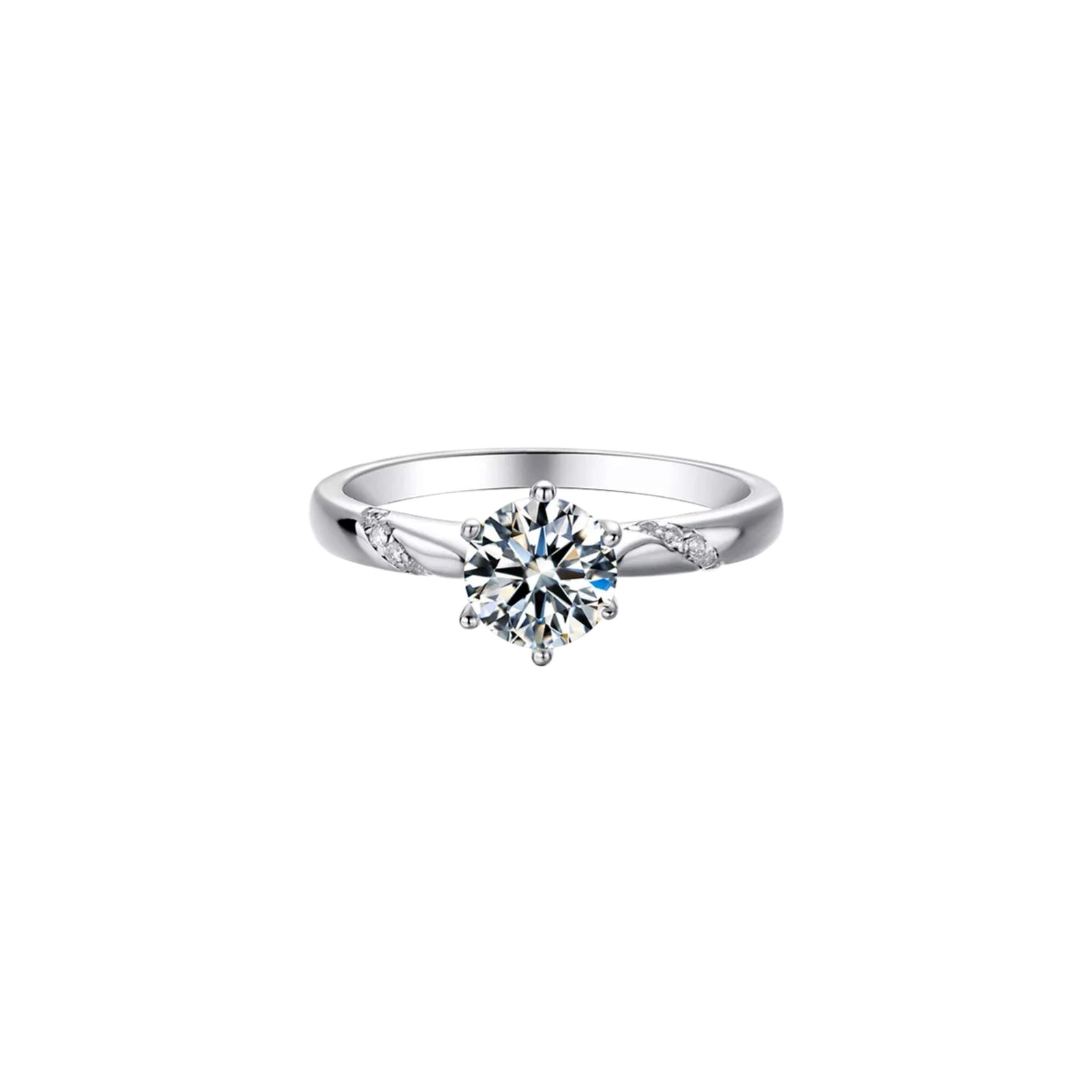 Simone 1ct. Moissanite Engagement Ring