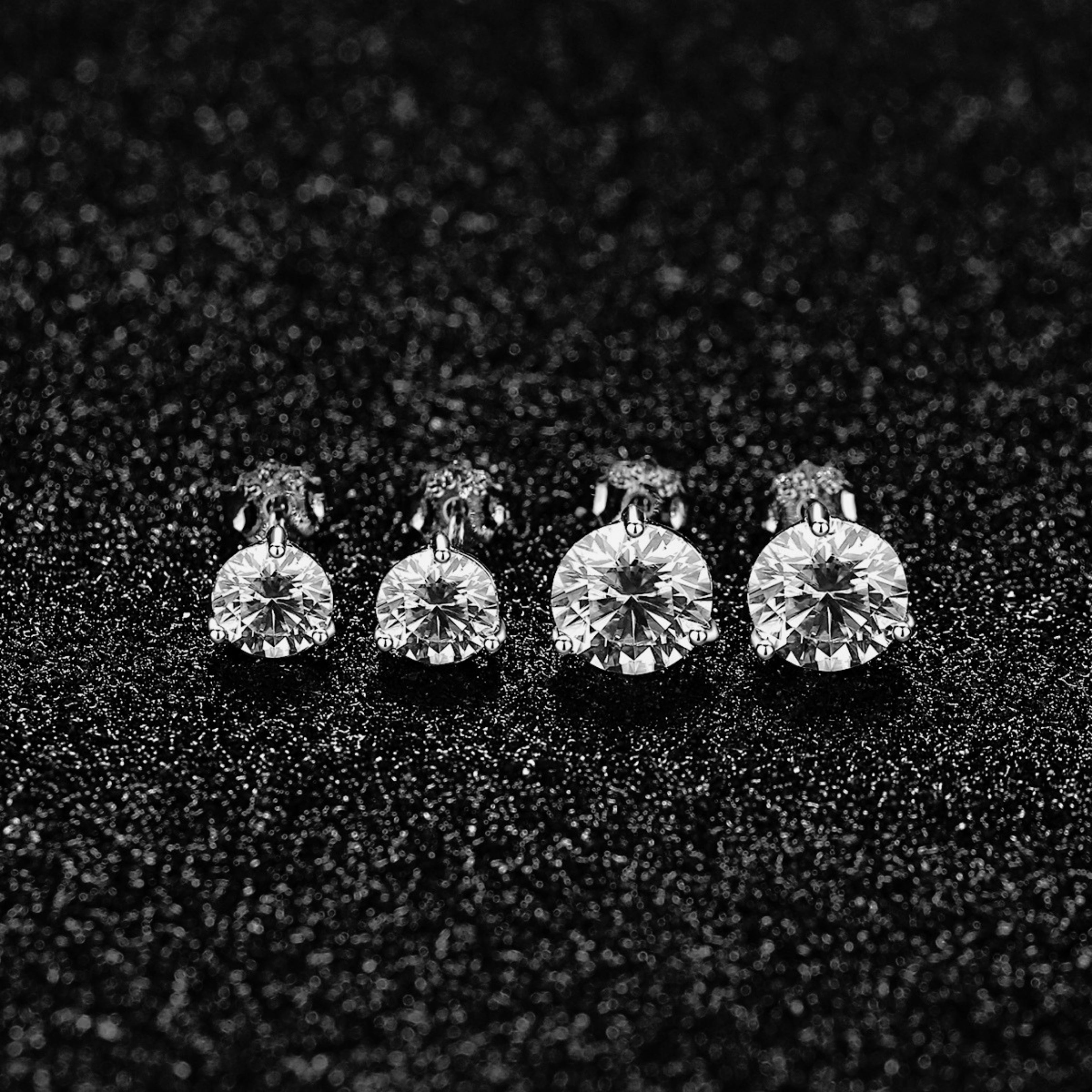 1.5 ct. Moissanite Stud Earrings