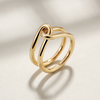 Paperclip Luxury Ring