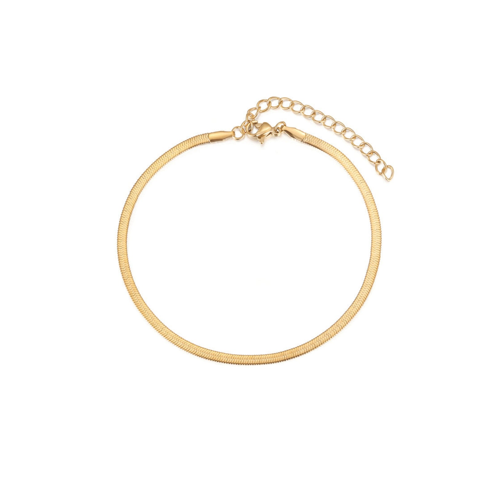 Julie Slim Herringbone Bracelet