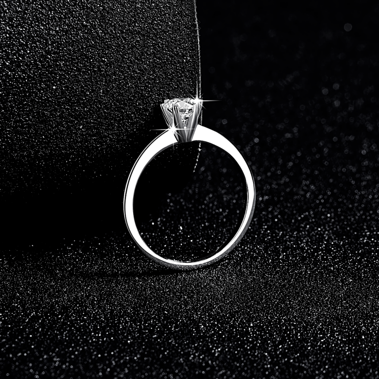 .50ct Moissanite Solitaire Engagement Ring