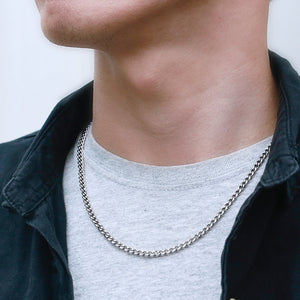 Cuban Curb 4mm Chain