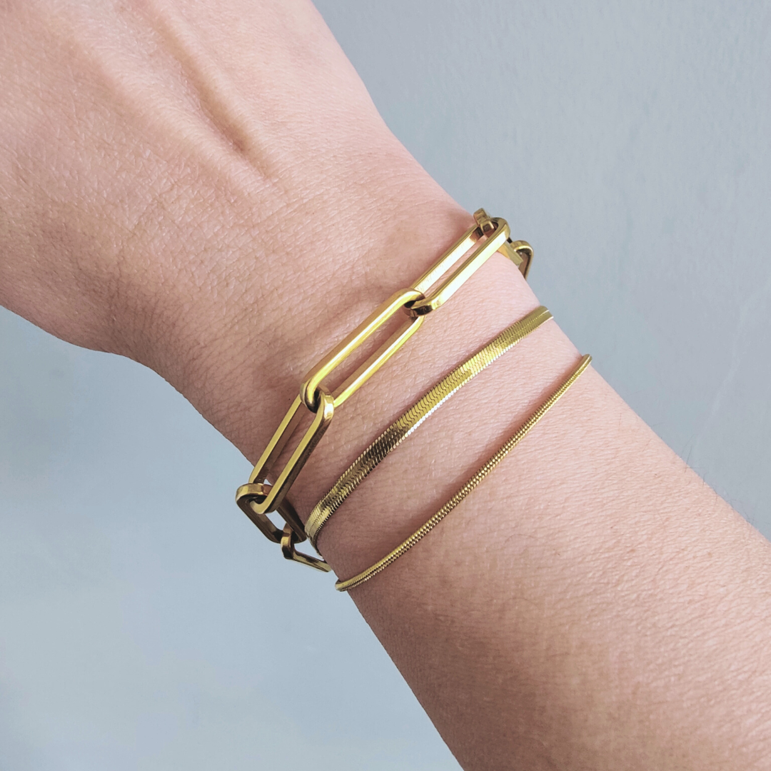 Cid Wide Paperclip Link Chain