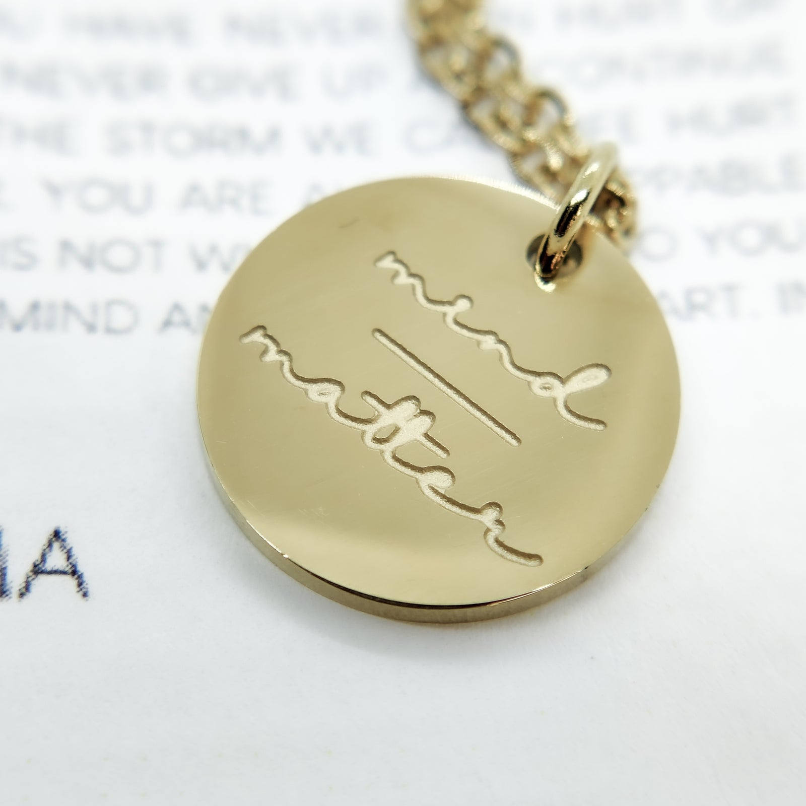 Mind Over Matter Necklace