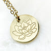 Lotus Flower Necklace