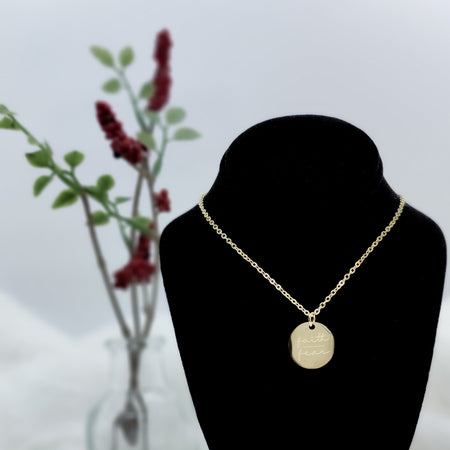 Faith Over Fear Necklace